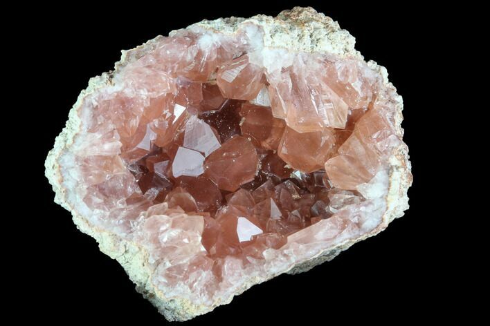 Pink Amethyst Geode (NEW FIND) - Argentina #84467